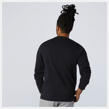 NB Essentials Stacked Logo Crew - New Balance Trusted