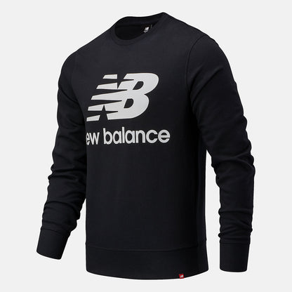 NB Essentials Stacked Logo Crew - New Balance Trusted