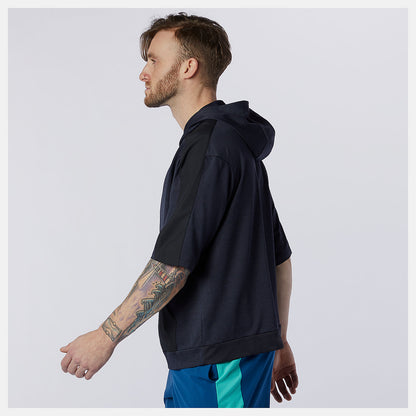 Tenacity Lightweight Knit Short Sleeve Hoodie - New Balance Classic