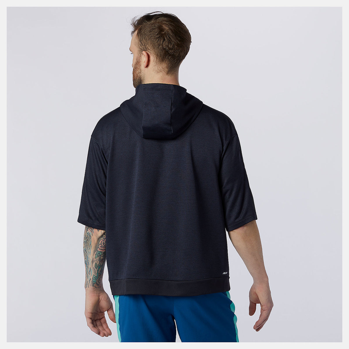Tenacity Lightweight Knit Short Sleeve Hoodie - New Balance Classic