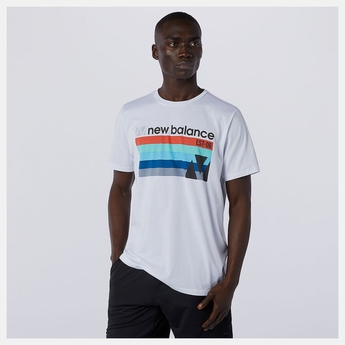 Graphic Heathertech Tee - New Balance Discount