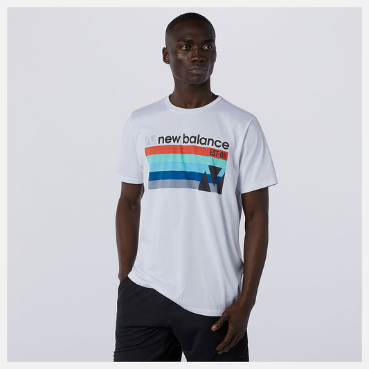 Graphic Heathertech Tee - New Balance Discount