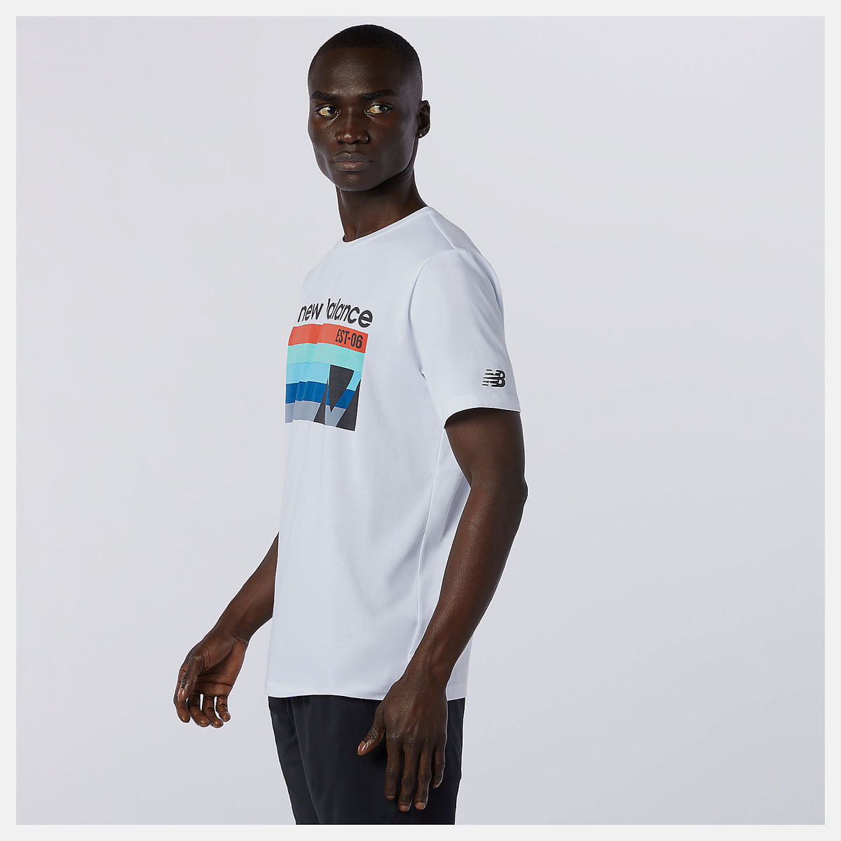 Graphic Heathertech Tee - New Balance Discount
