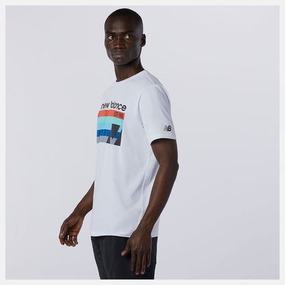 Graphic Heathertech Tee - New Balance Discount