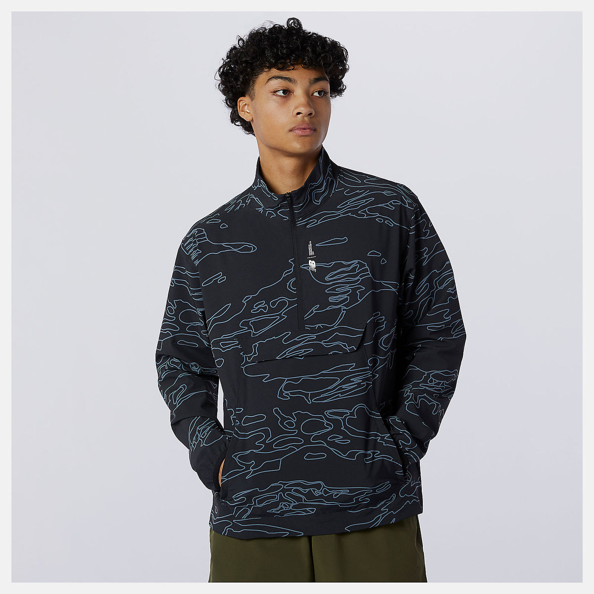 Fortitech Printed Woven Pullover - New Balance Recommended