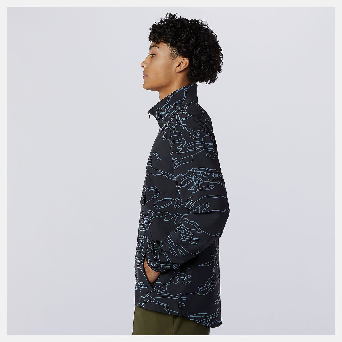 Fortitech Printed Woven Pullover - New Balance Recommended