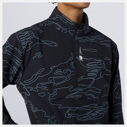 Fortitech Printed Woven Pullover - New Balance Recommended