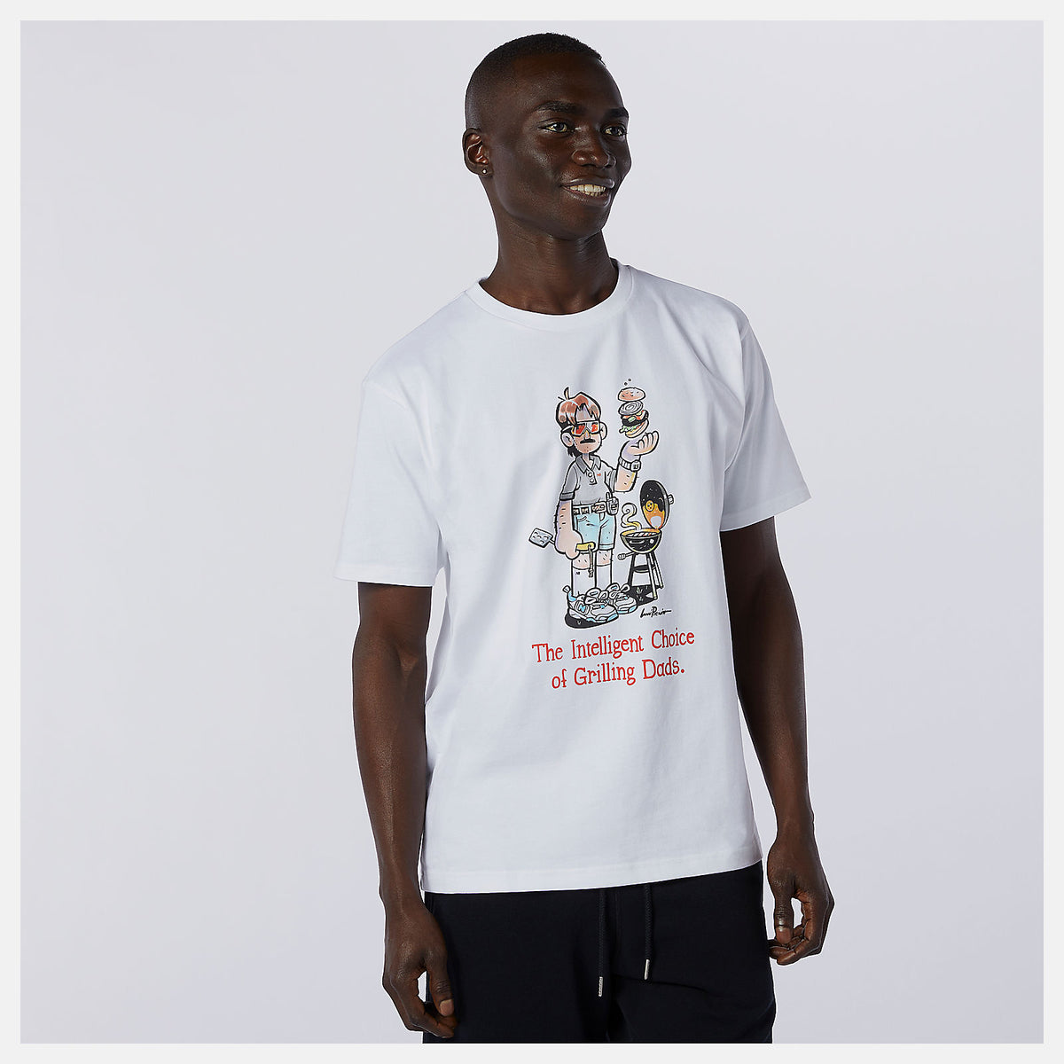 NB Athletics Levitzo Dad Tee - New Balance Trusted