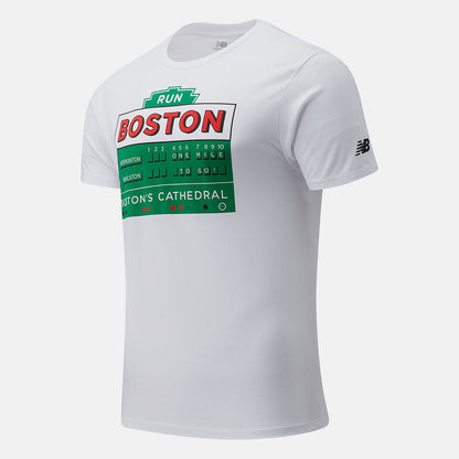Boston One Mile To Go Graphic Tee - New Balance Top Pick