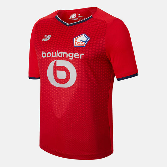 Lille LOSC Home Short Sleeve Jersey - New Balance Deals