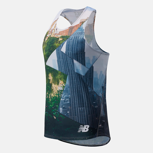 TCS New York City Marathon Printed Singlet - New Balance Trending