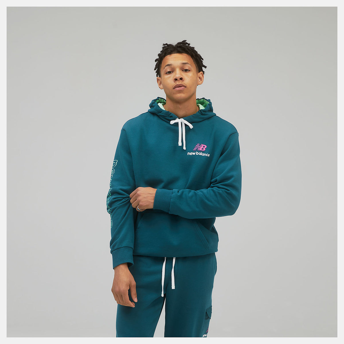 NB Athletics Clash Hoodie - New Balance Great Value