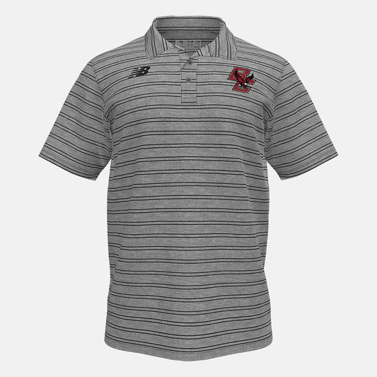 Stripe Polo(Boston College) - New Balance Exclusive