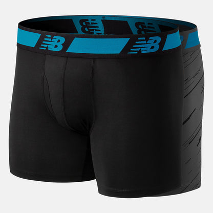 NB Dry 6 Inch Boxer Brief 2 Pack - New Balance Essential