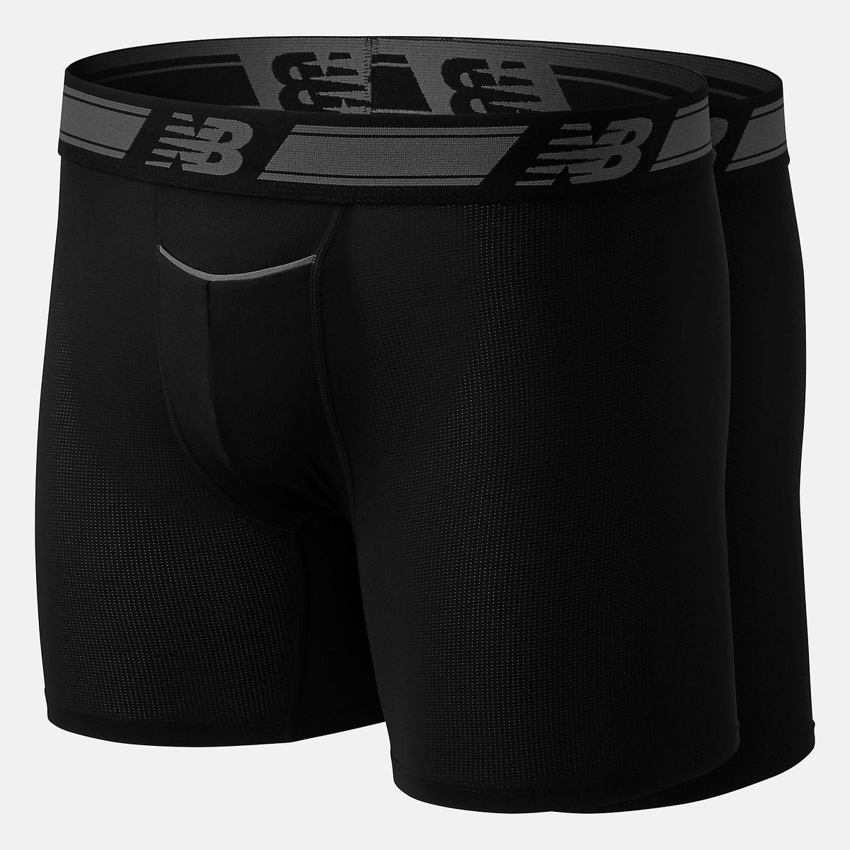 Men Mesh 6 Inch Boxer Brief 2 Pack - New Balance Sale