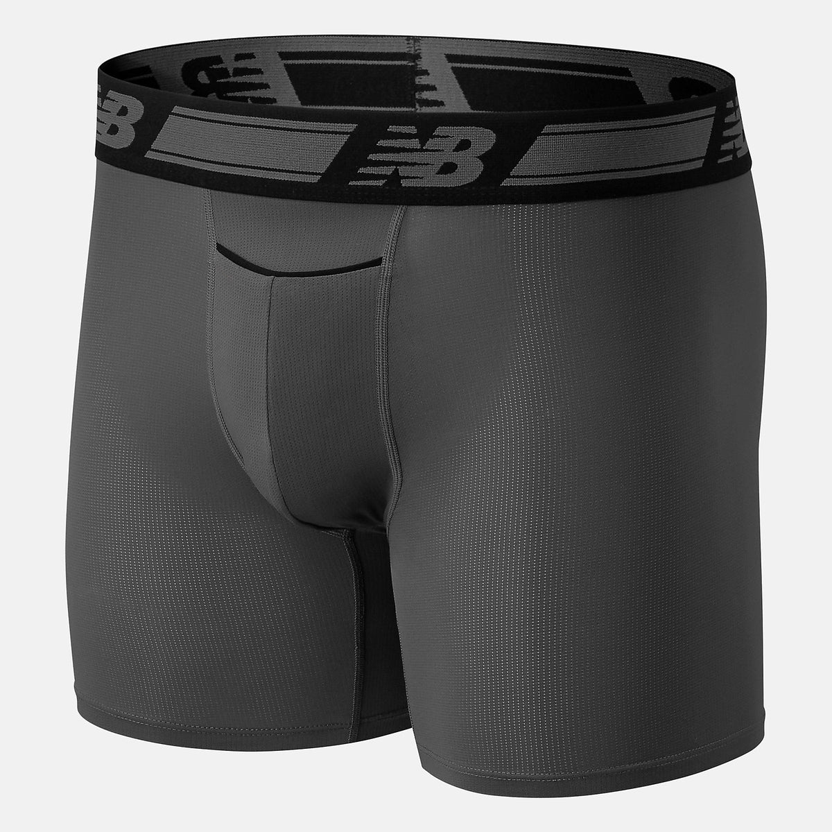 Men Mesh 6 Inch Boxer Brief 2 Pack - New Balance Essential