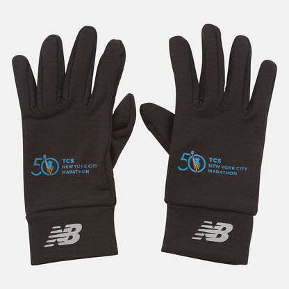 Marathon Heavyweight Grid Fleece Gloves - New Balance Hot Sale