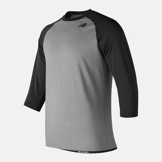 3/4 Baseball Raglan Top - New Balance Essential