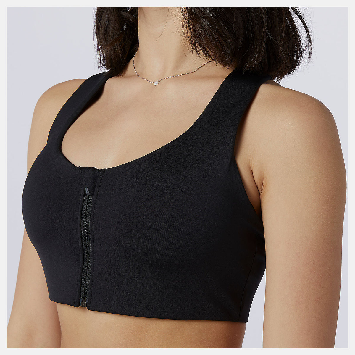 NB Power X Zip Front Bra - New Balance Featured