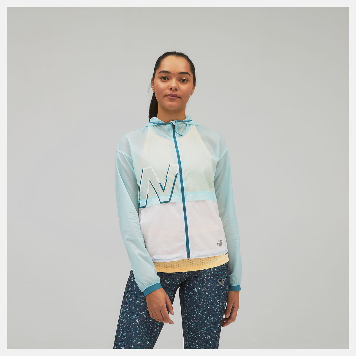Printed Impact Run Light Pack Jacket - New Balance Quality