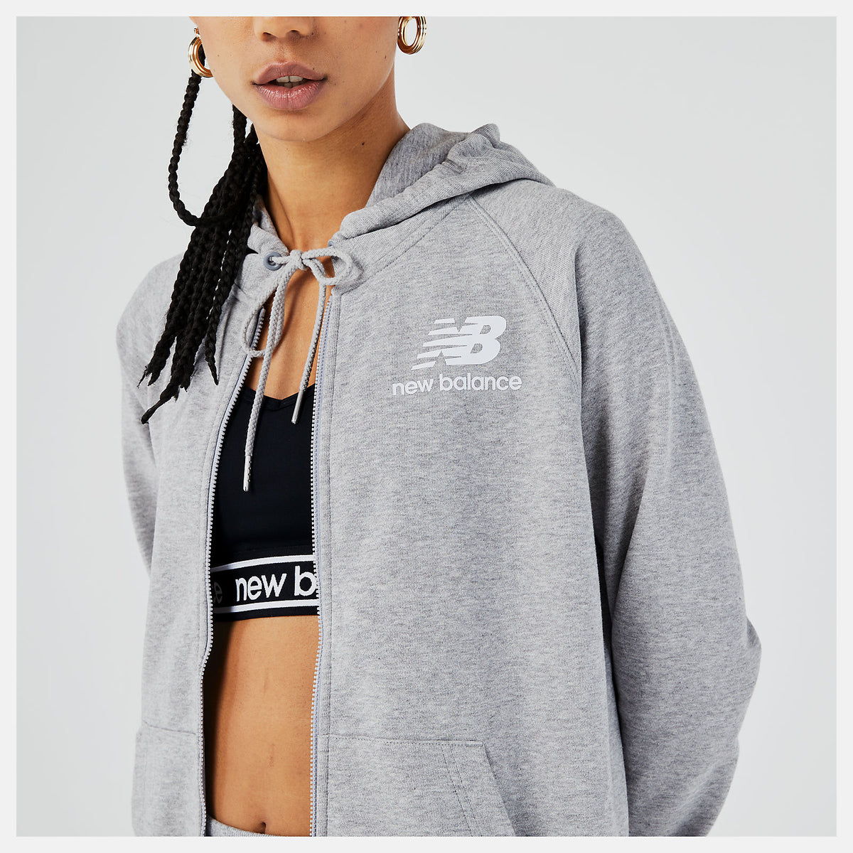 Essentials FZ Hoodie - New Balance Signature