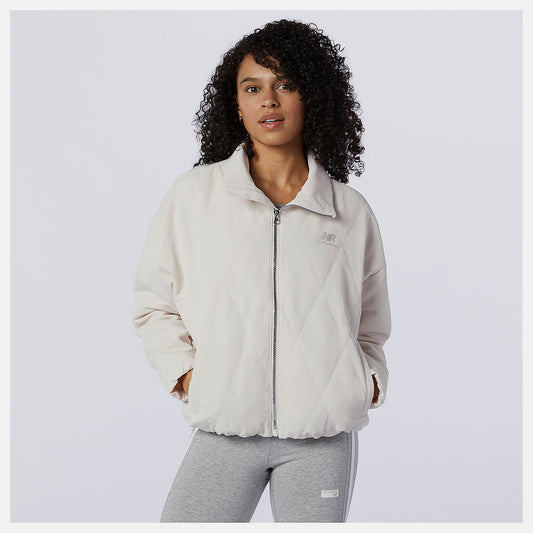 NB Athletics Argyle Quilted Jacket - New Balance Great Value