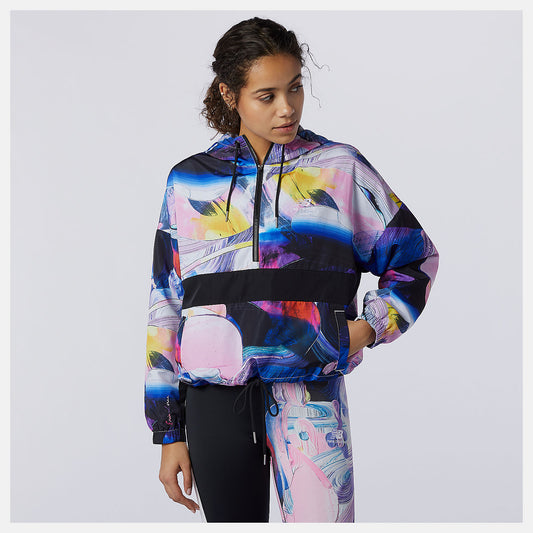 NB Athletics Printed Anorak Jacket - New Balance Essential