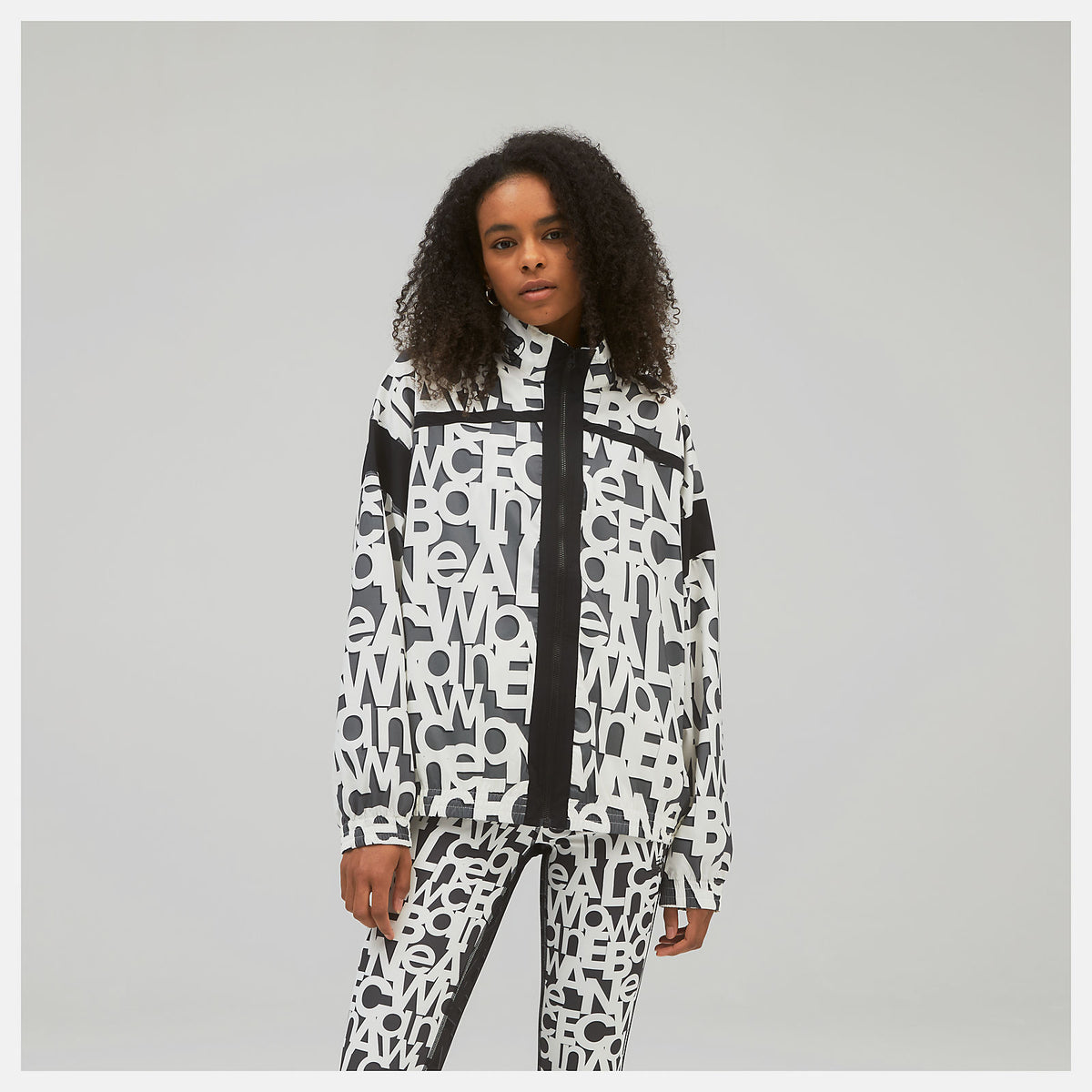 Relentless Printed Woven Jacket - New Balance Latest
