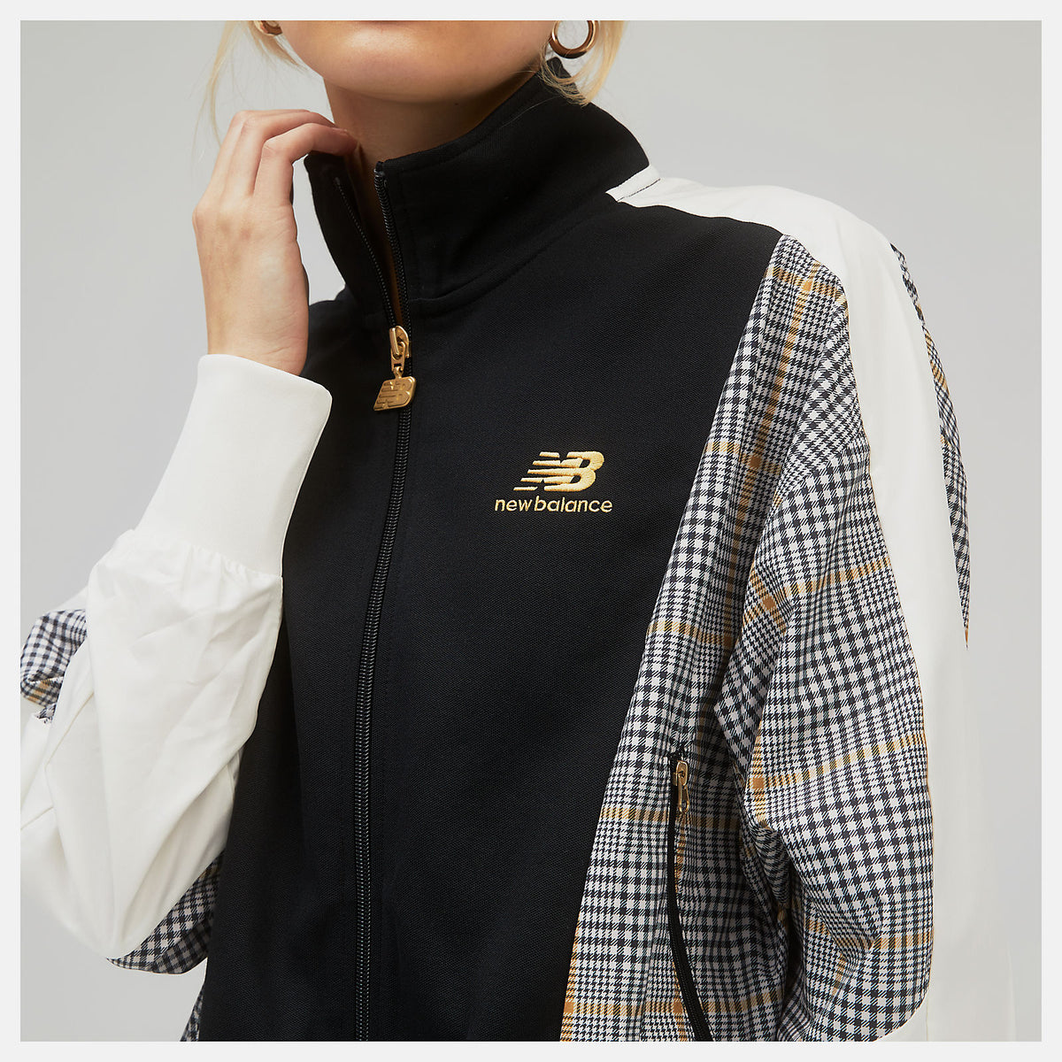 NB Athletics Higher Learning Stripe Track Jacket - New Balance Special Offer