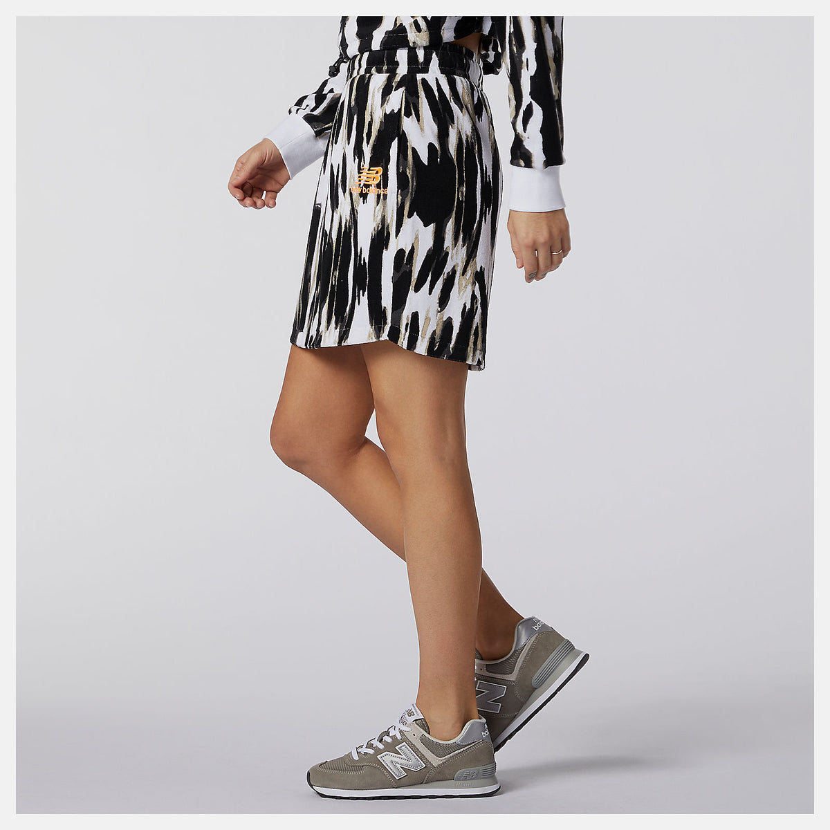 NB Athletics Collide Printed Terry Skirt - New Balance Premium