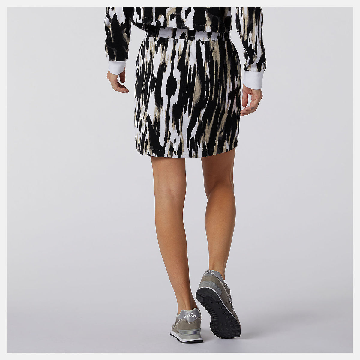 NB Athletics Collide Printed Terry Skirt - New Balance Premium