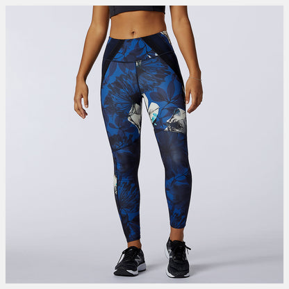 Transform 7/8 NBSleek Printed Tight - New Balance Trusted