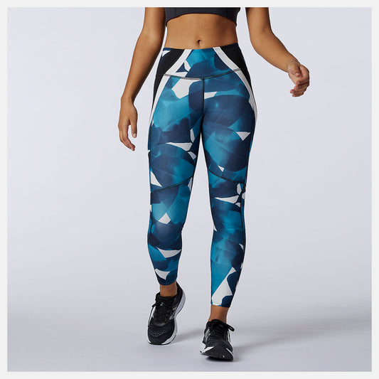 Transform 7/8 NBSleek Printed Tight - New Balance Featured