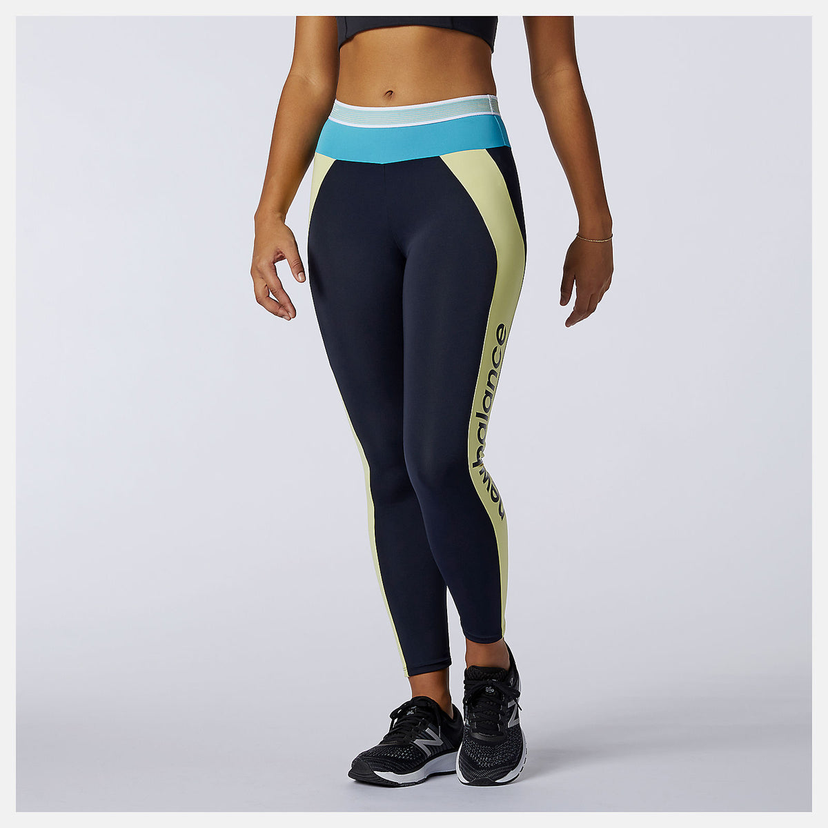 Achiever Remix High Rise 7/8 Tight - New Balance New