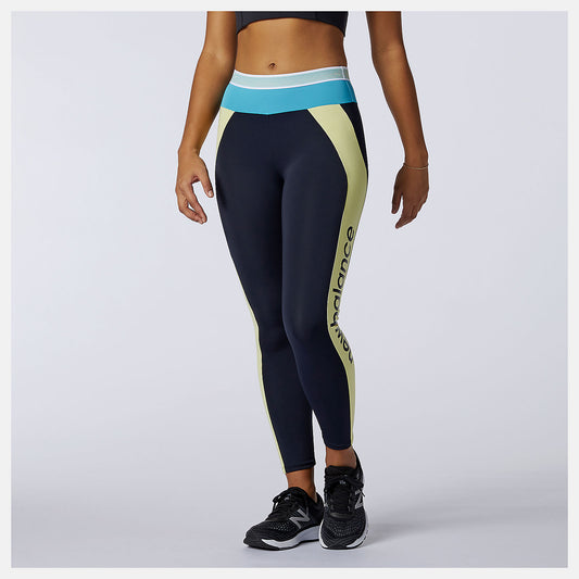 Achiever Remix High Rise 7/8 Tight - New Balance New