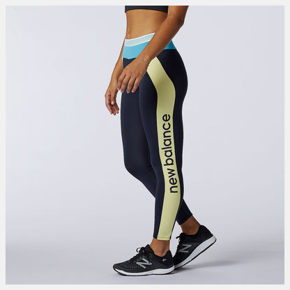 Achiever Remix High Rise 7/8 Tight - New Balance New