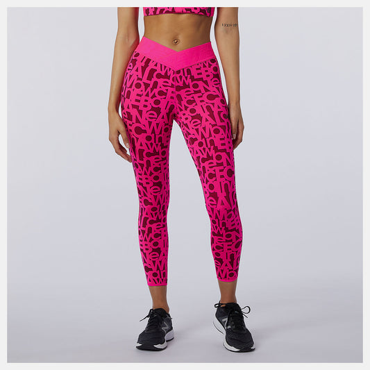 Relentless Printed High Rise 7/8 Tight - New Balance Best Price