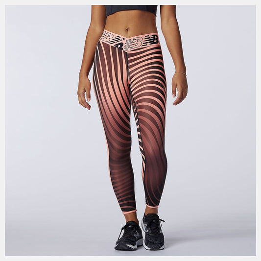 Relentless Printed High Rise 7/8 Tight - New Balance Quality