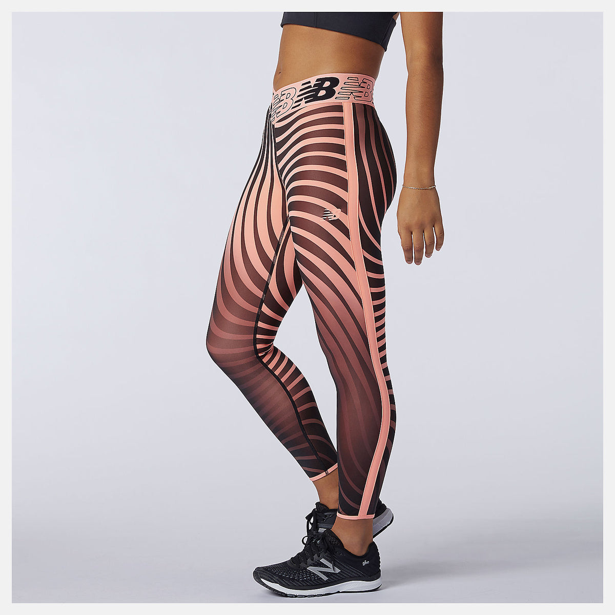 Relentless Printed High Rise 7/8 Tight - New Balance Quality