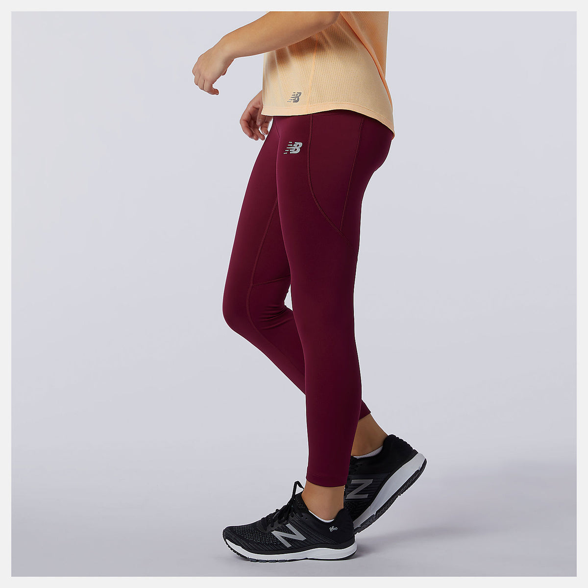 Printed Impact Run Crop - New Balance Everyday