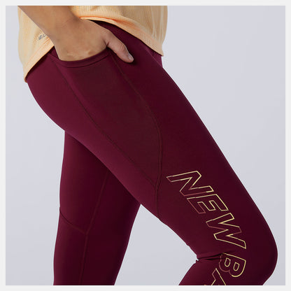 Printed Impact Run Crop - New Balance Everyday