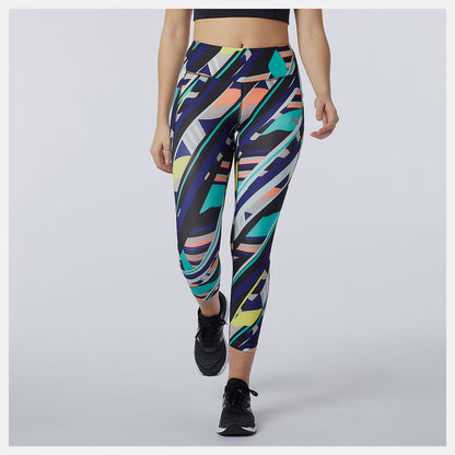 Printed Impact Run Crop - New Balance Trending