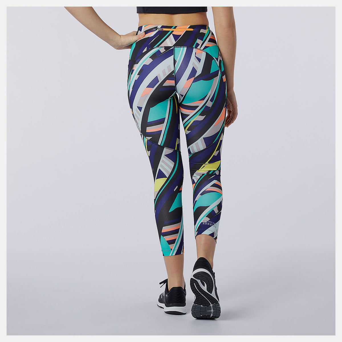 Printed Impact Run Crop - New Balance Trending