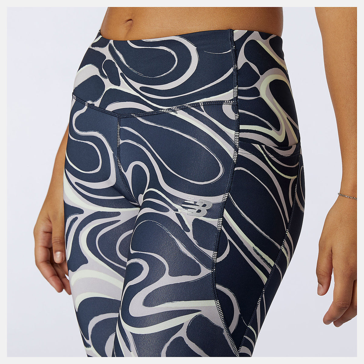 Printed Impact Run Tight - New Balance Discount