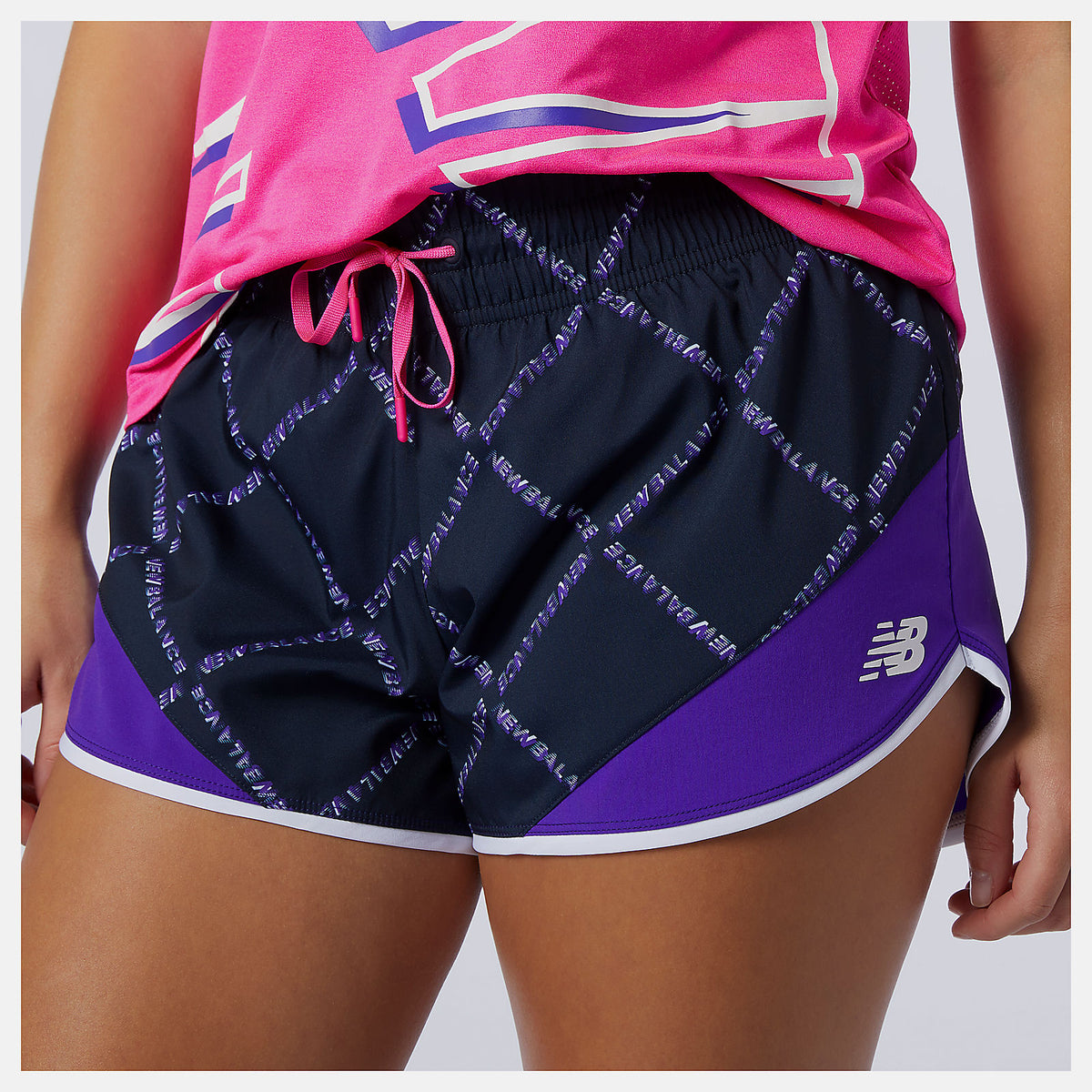 Printed Fast Flight Split Short - New Balance Deals