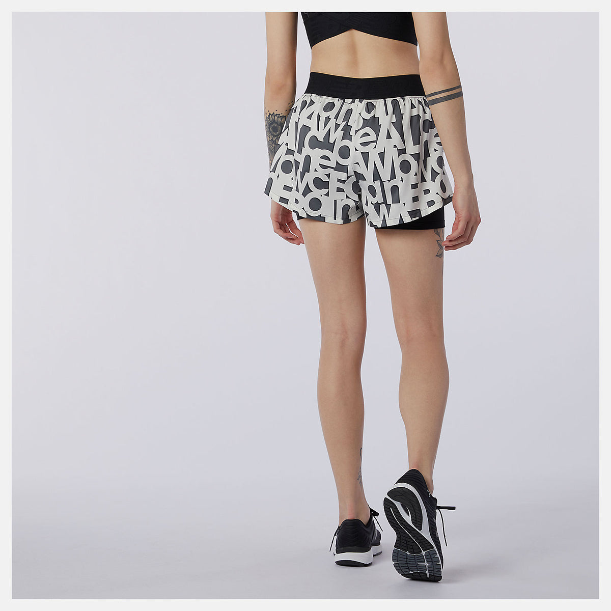 Relentless 2 In 1 Short Printed - New Balance Value