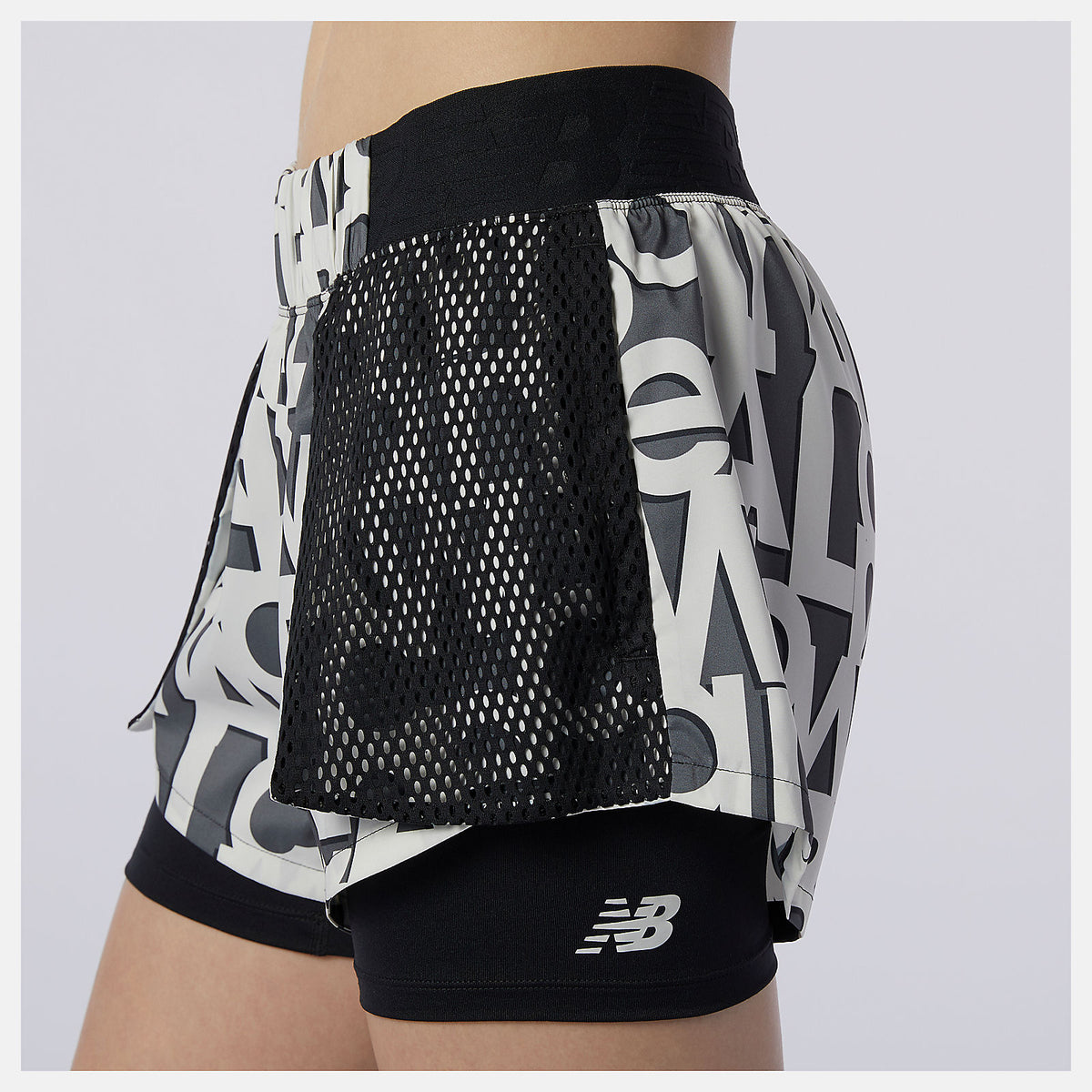 Relentless 2 In 1 Short Printed - New Balance Value