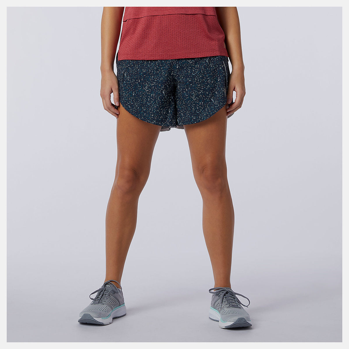Printed Impact Run 5 inch Short - New Balance Featured