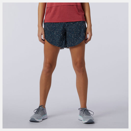 Printed Impact Run 5 inch Short - New Balance Featured