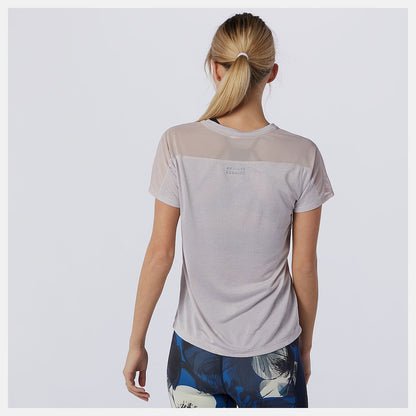 Printed Impact Run Short Sleeve - New Balance Trending